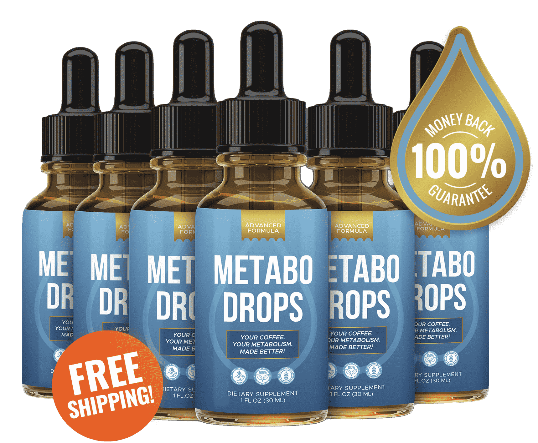 Metabo Drops 6 bottles buy